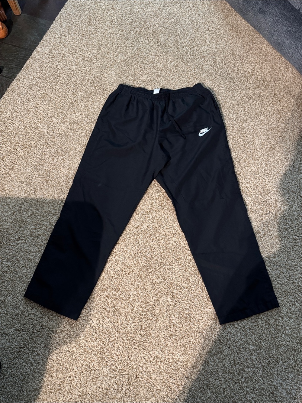 Nike Men’s Black Logo Joggers